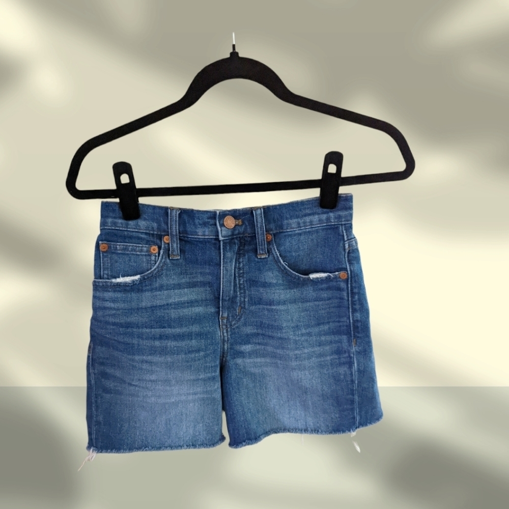 Madewell High Rise Denim Short